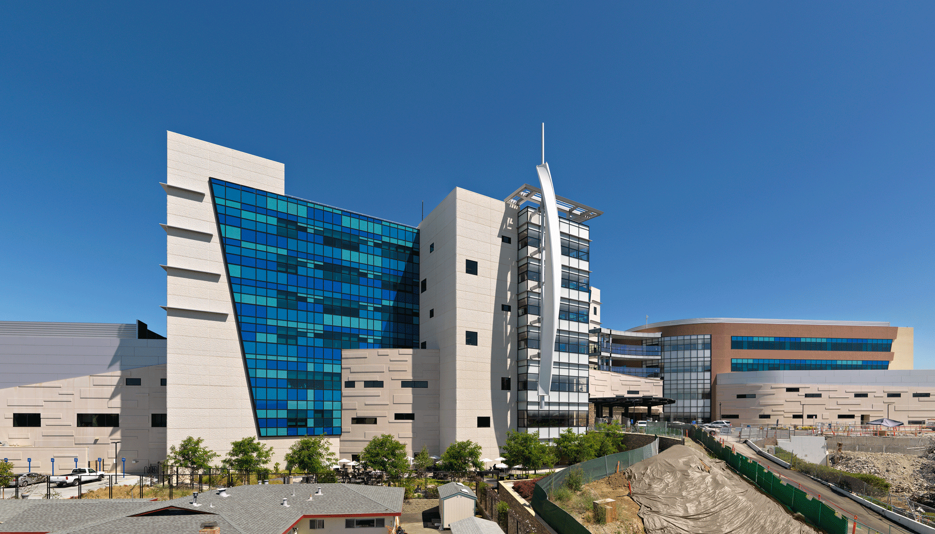 exterior of hospital 